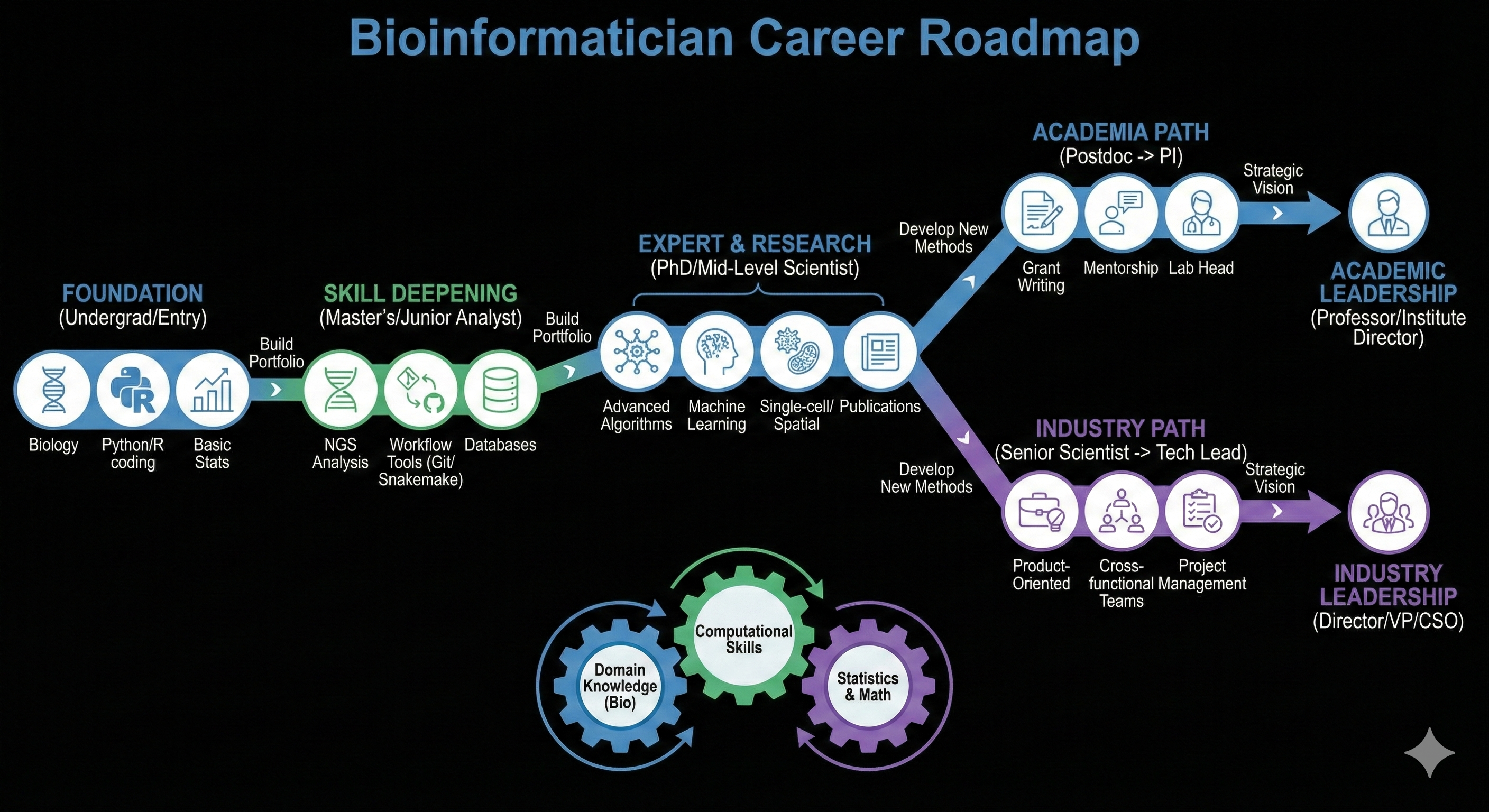 计算生物学/生物信息学家成长之路